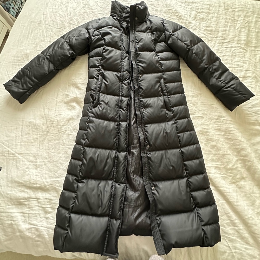 Eddie Bauer Lodge Down Long Duffle Parka Coat *Like New